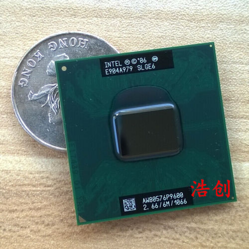 Intel core duo p9600 - 2, 2.66